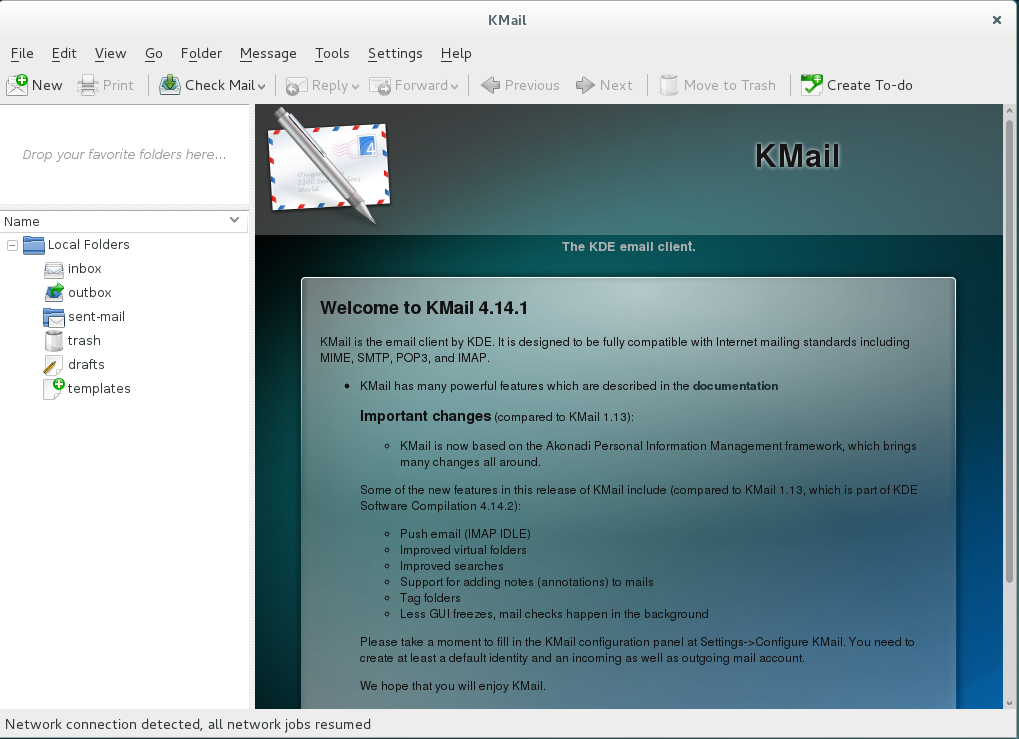 Das E-Mail-Programm KMail