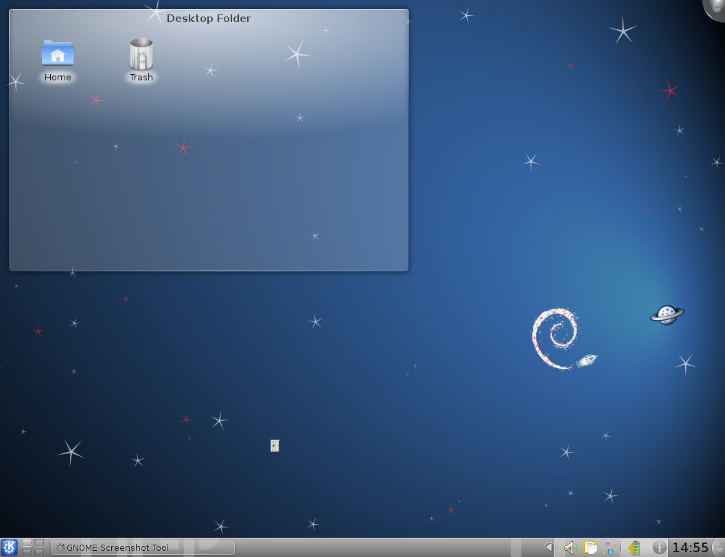 Die KDE-Arbeitsfläche